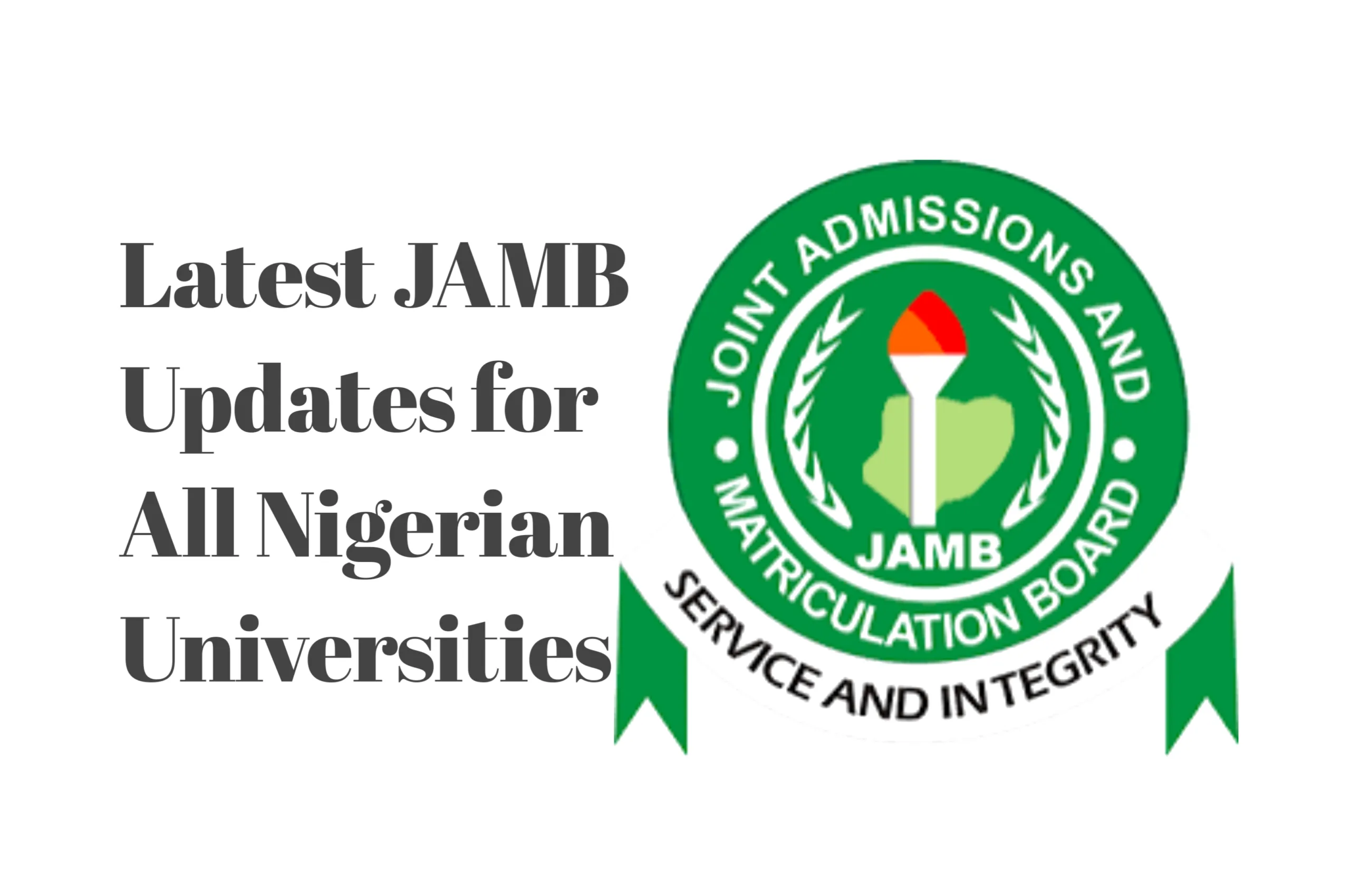 JAMB Logo || Latest JAMB Updates for All Nigerian Universities