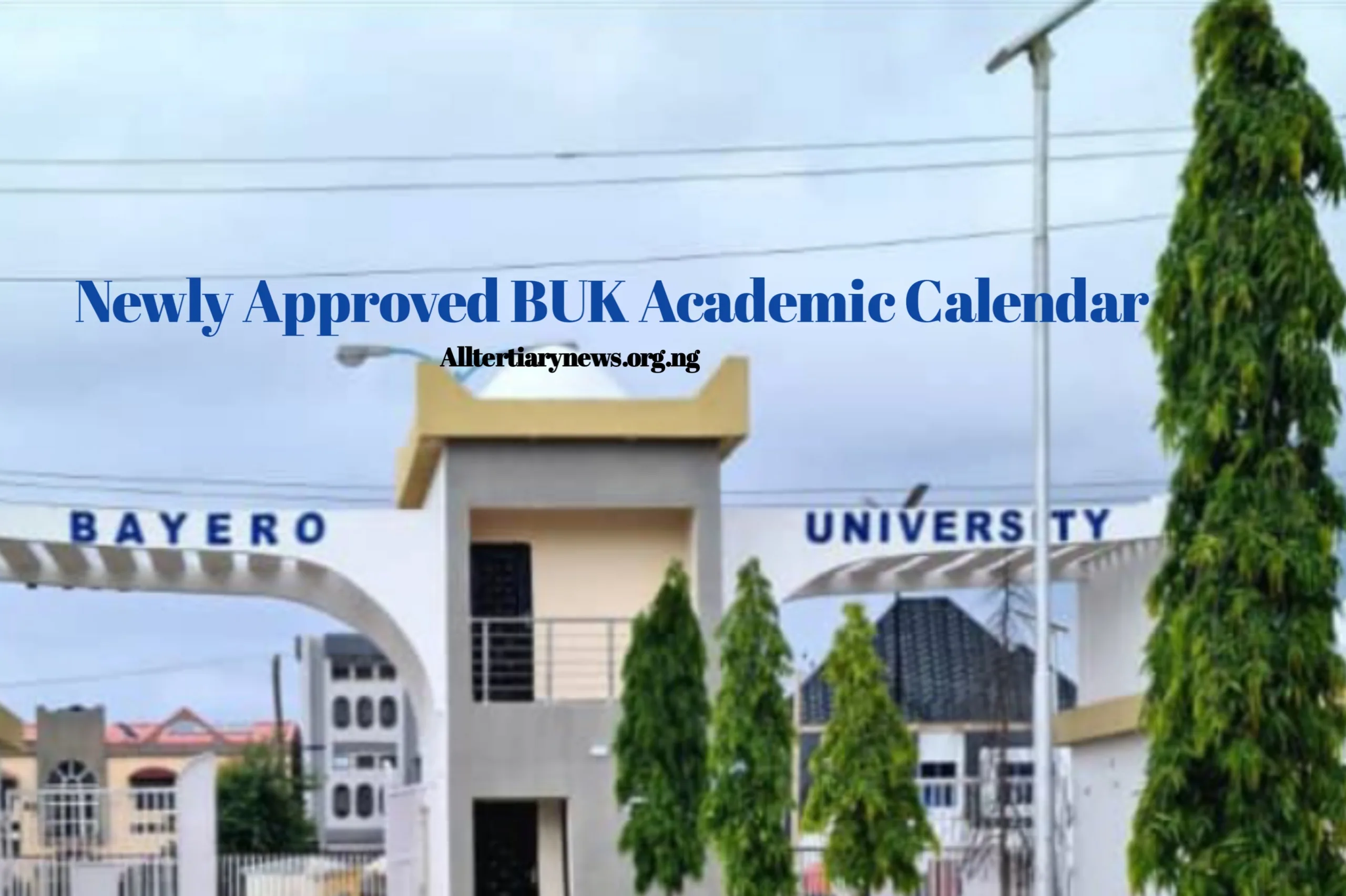 BUK Image || BUK Academic Calendar
